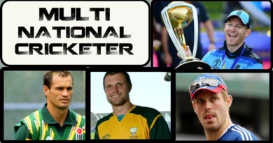 multi- national cricketers