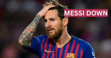 messi down