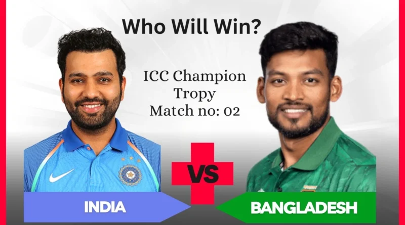 India vs Bangladesh Match